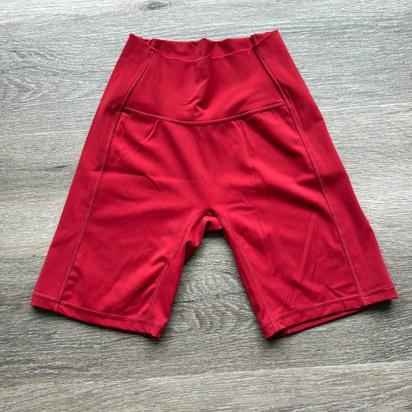 Alphalete Red shorts - Picture 1 of 5